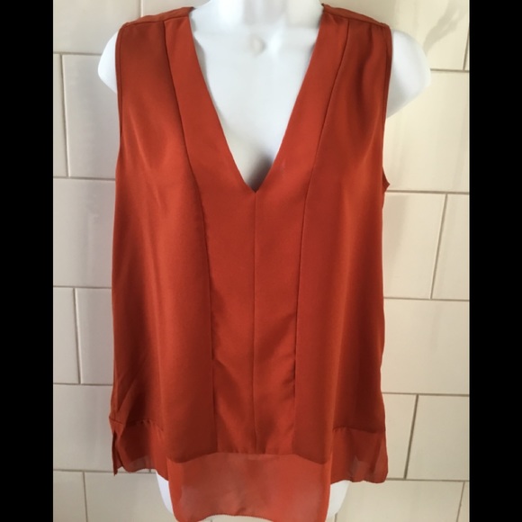NWT French Connection Crepe Sleeveless Top XS - Picture 2 of 4